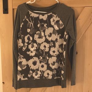 Bass floral sweatshirt